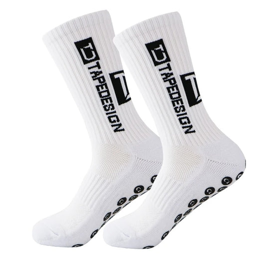 TD Grip Sock Pair - White